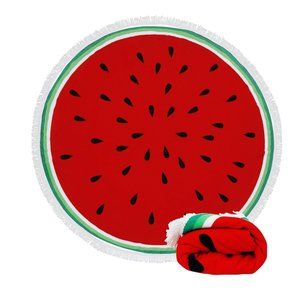 Round Watermelon Beach Towel/Mat/Picnic Blanket